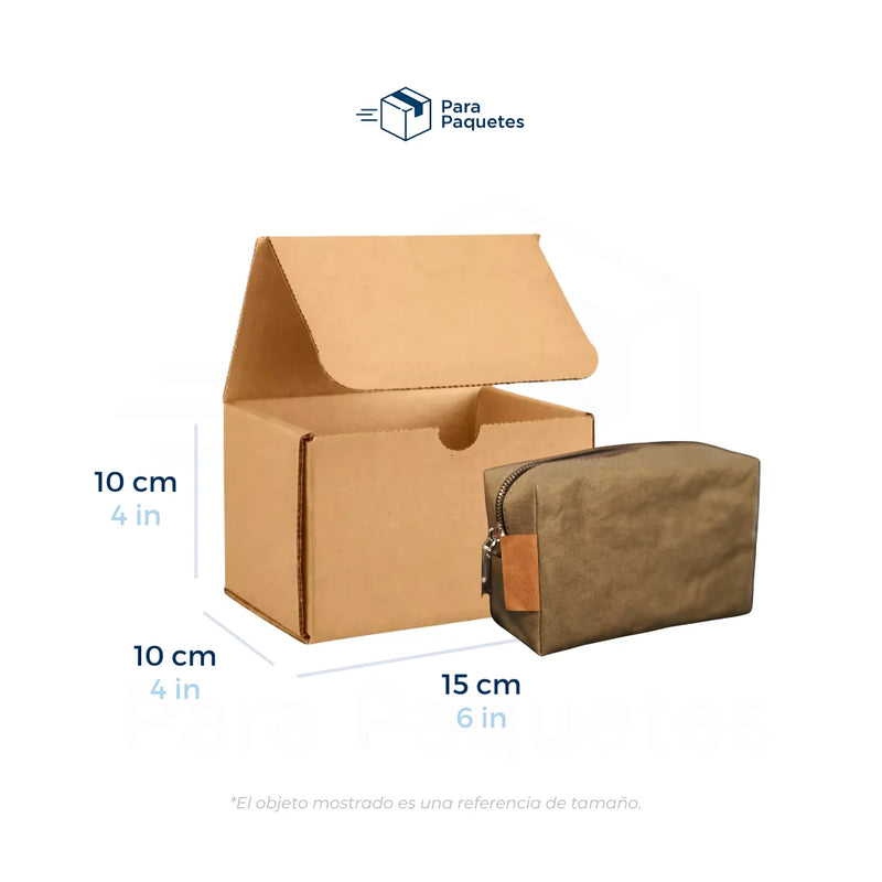 15 x 10 x 10 cm - Cajas para Envíos 25/Paquete