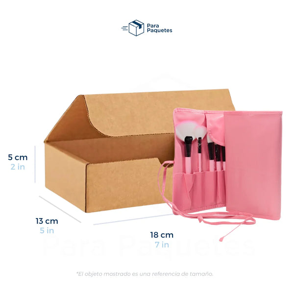 18 x 13 x 5 cm - Cajas para Envíos 25/Paquete